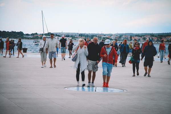 Škura bura na zadarskoj rivi 15. srpnja 2016.