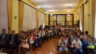 Prijem za nagrađivane učenike osnovnih i srednjh škola