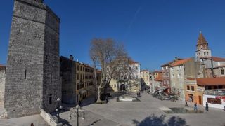 Zadar – Trg Petra Zoranica. Photo: Dino Stanin/PIXSELL Zadar – Trg Petra Zoranica. Photo: Dino Stanin/PIXSELL