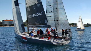 Zadarska Koka 2016. gledana s mora. Foto: Leonard Kvarantan Zadarska Koka 2016. gledana s mora. Foto: Leonard Kvarantan