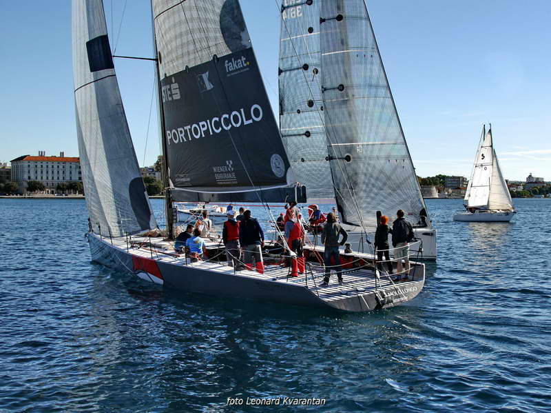 Zadarska Koka 2016. gledana s mora. Foto: Leonard Kvarantan Zadarska Koka 2016. gledana s mora. Foto: Leonard Kvarantan