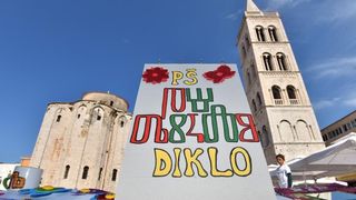 Održana manifestacija “Staza glagoljaša” na Kalelargi i na Forumu. Foto: Dino Stanin/PIXSELL Održana manifestacija “Staza glagoljaša” na Kalelargi i na Forumu. Foto: Dino Stanin/PIXSELL