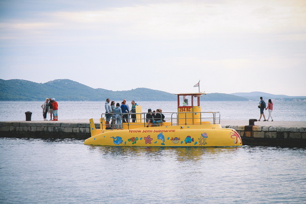 Škura bura na zadarskoj rivi 15. srpnja 2016.