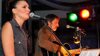 Business lounge: koncert Martine Thomas i Emila Šprljana, foto: Leo Banić Business lounge: koncert Martine Thomas i Emila Šprljana, foto: Leo Banić