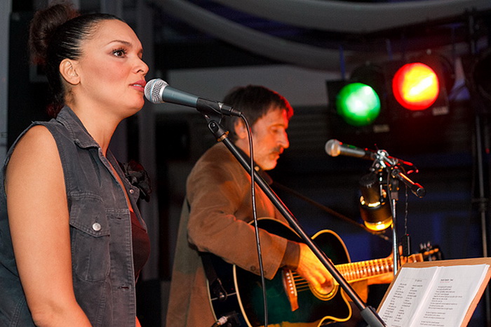 Business lounge: koncert Martine Thomas i Emila Šprljana, foto: Leo Banić Business lounge: koncert Martine Thomas i Emila Šprljana, foto: Leo Banić