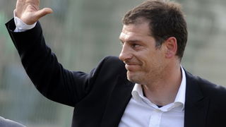 Sibenik ,050510.
Stadion Subicevac.
Druga utakmica finala Kupa RH NK Sibenik NK Hajduk (Split).
Na slici: Slaven Bilic.
Foto: Niksa Stipanicev / CROPIX