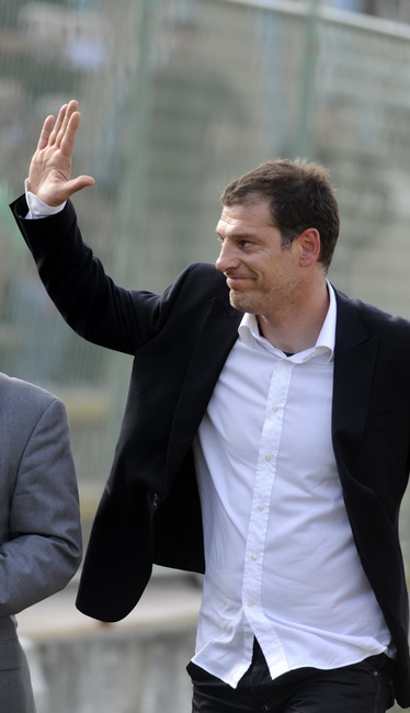 Sibenik ,050510.
Stadion Subicevac.
Druga utakmica finala Kupa RH NK Sibenik NK Hajduk (Split).
Na slici: Slaven Bilic.
Foto: Niksa Stipanicev / CROPIX