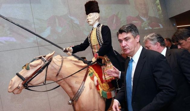 Predsjednik Vlade Republike Hrvatske Zoran Milanovic otvorio je Muzej Sinjske alke. Photo: Miranda Cikotic/PIXSELL