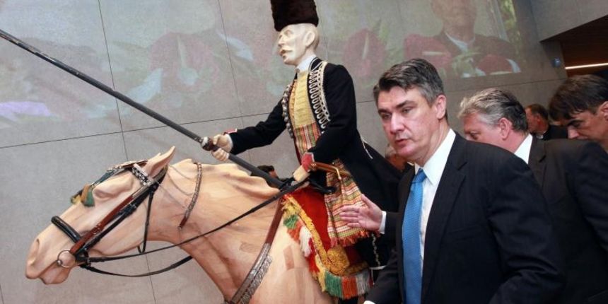 Predsjednik Vlade Republike Hrvatske Zoran Milanovic otvorio je Muzej Sinjske alke. Photo: Miranda Cikotic/PIXSELL