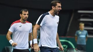 Davis Cup: Ivan Dodig/Marin Čilić – Nicolas Mahut/Pierre-Hugues Herbert 3-1. Photo. Hrvoje Jelavić/PIXSELL