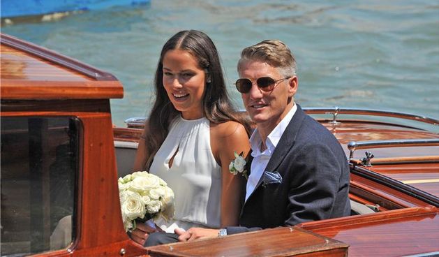 Bastian Schweinsteiger i Ana Ivanović, foto: Hina