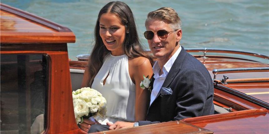 Bastian Schweinsteiger i Ana Ivanović, foto: Hina