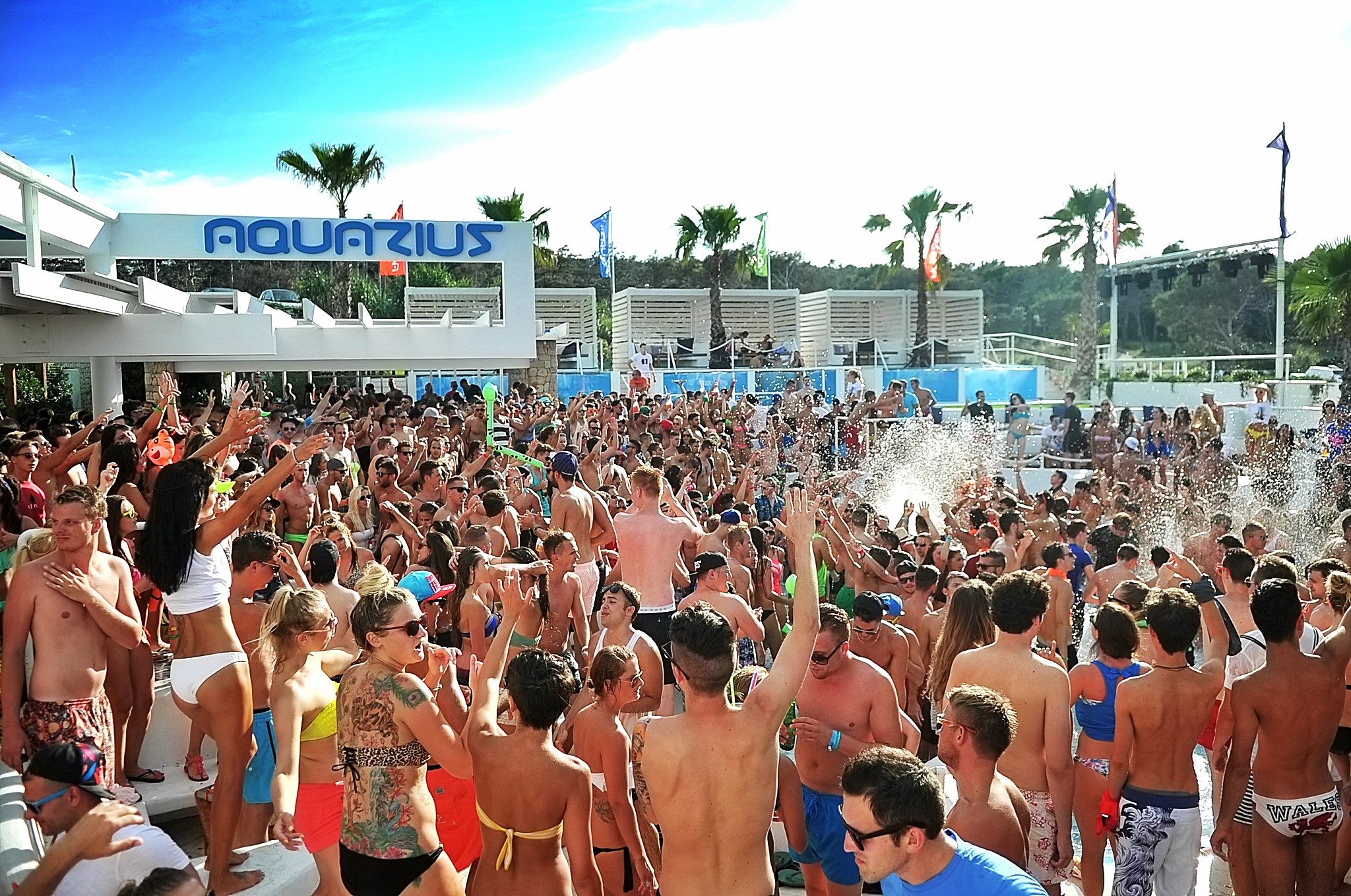 aquarius, party, zabava