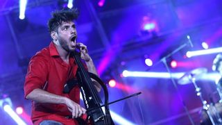 Zagreb Classic: Rođendanski koncert 2Cellos, Zucchera i Olivera na Tomislavcu. Photo: Anto Magzan/PIXSELL Zagreb Classic: Rođendanski koncert 2Cellos, Zucchera i Olivera na Tomislavcu. Photo: Anto Magzan/PIXSELL