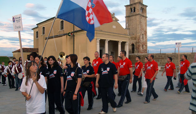 Hrvatski pikadisti na otvaranju EP