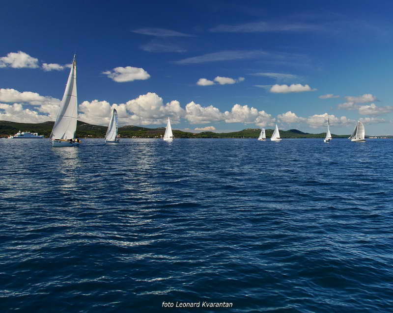 Zadarska Koka 2016. gledana s mora. Foto: Leonard Kvarantan Zadarska Koka 2016. gledana s mora. Foto: Leonard Kvarantan
