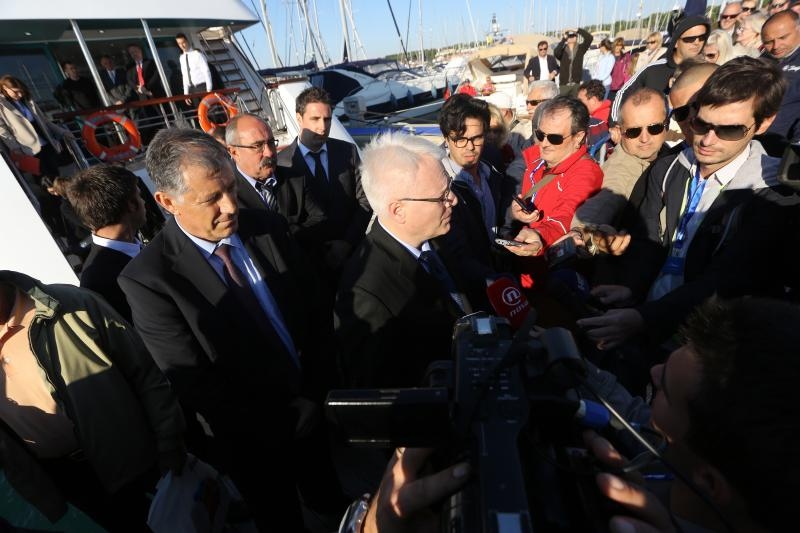 Biograd Na Moru: Ivo Josipović posjetio 16. međunarodni nautički sajam Biograd Boat Show, foto: Filip Brala/PIXSELL Biograd Na Moru: Ivo Josipović posjetio 16. međunarodni nautički sajam Biograd Boat Show, foto: Filip Brala/PIXSELL