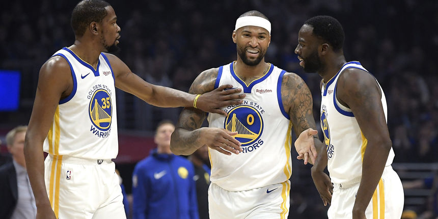 Cousins Green Durant Golden State Warriors Cousins Green Durant Golden State Warriors