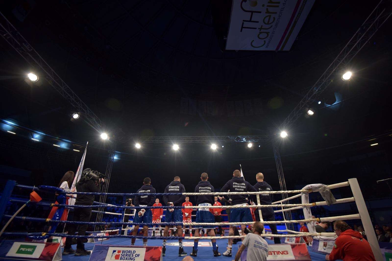 Svjetska boksacka liga, grupa B C1: Croatian Knights – France Fighting Roosters