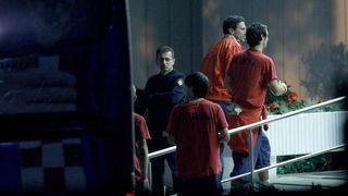 Rovinj, Funtana, 091009.
Pripreme nogometne reprezentacije za kvalifikacijski susret sa Kazahstanom za SP 2010 u Juznoj Africi.
Hrvatski reprezentativci u vecernjem izlasku u tridesetak kilometara udaljenom mjestu Funtana u konobi More. Izlazak je tr Rovinj, Funtana, 091009.
Pripreme nogometne reprezentacije za kvalifikacijski susret sa Kazahstanom za SP 2010 u Juznoj Africi.
Hrvatski reprezentativci u vecernjem izlasku u tridesetak kilometara udaljenom mjestu Funtana u konobi More. Izlazak je tr