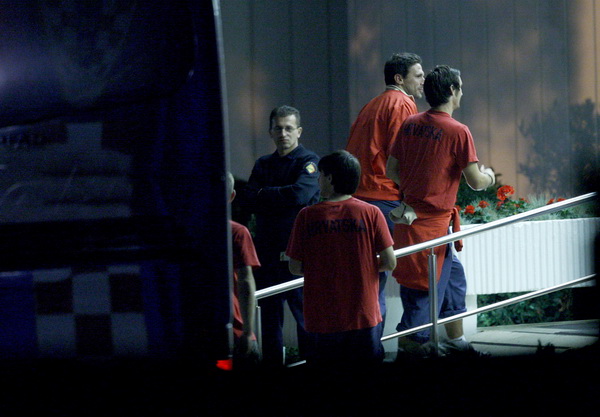 Rovinj, Funtana, 091009.
Pripreme nogometne reprezentacije za kvalifikacijski susret sa Kazahstanom za SP 2010 u Juznoj Africi.
Hrvatski reprezentativci u vecernjem izlasku u tridesetak kilometara udaljenom mjestu Funtana u konobi More. Izlazak je tr Rovinj, Funtana, 091009.
Pripreme nogometne reprezentacije za kvalifikacijski susret sa Kazahstanom za SP 2010 u Juznoj Africi.
Hrvatski reprezentativci u vecernjem izlasku u tridesetak kilometara udaljenom mjestu Funtana u konobi More. Izlazak je tr