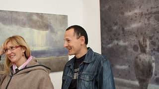 Otvorenje izložbe Mladena Čulića u galeriji Terre Verte, foto: Leo Banić