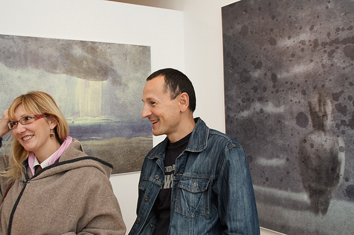 Otvorenje izložbe Mladena Čulića u galeriji Terre Verte, foto: Leo Banić