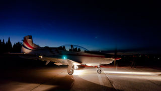 Noćno letenje u zrakoplovnoj bazi Zemunik, foto: Darko Belančić