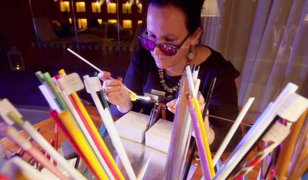 Antonija Gospić, umjetnost stakla i žice, foto: Antonija Gospić