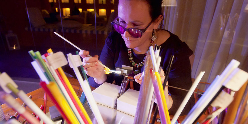 Antonija Gospić, umjetnost stakla i žice, foto: Antonija Gospić