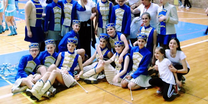 Dva zlata biogradskih mažoretkinja na Državnom prvenstvu. Foto: Jasenka M.-Ene Dva zlata biogradskih mažoretkinja na Državnom prvenstvu. Foto: Jasenka M.-Ene