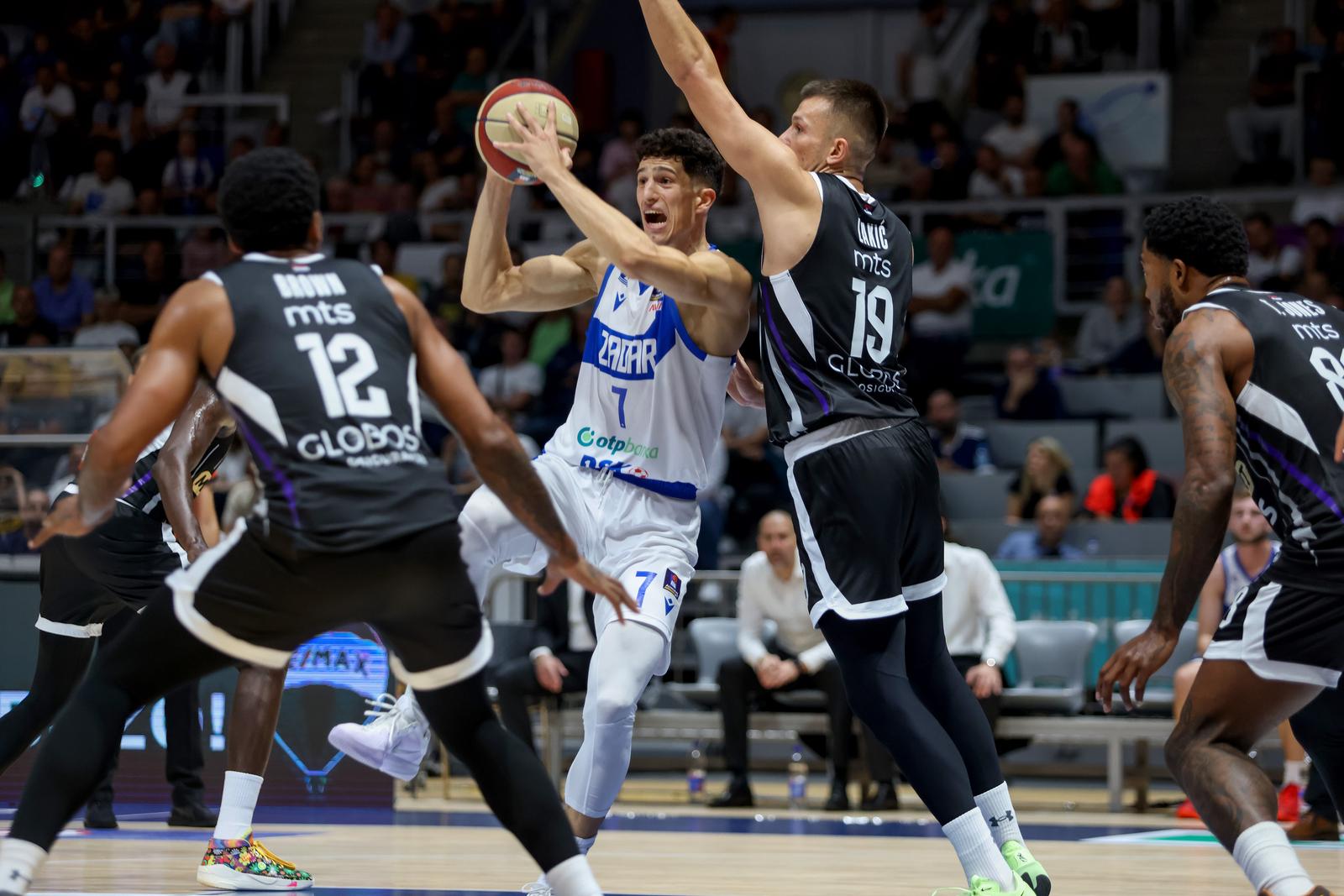 AdmiralBet ABA liga, 5. kolo: KK Zadar – KK Partizan