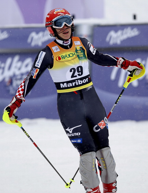 Maribor, Slovenija, 170110.
Audi FIS Ski World Cup.
46. Zlatna lisica. Slaolm.
Na fotografiji: Nika Fleiss.
Foto: Ronald Gorsic / CROPIX