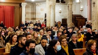 Polnoćka u katedrali svete Stošije