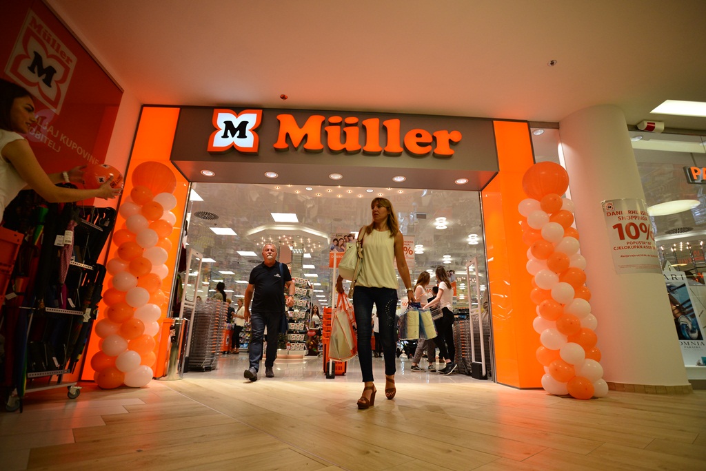 Muller otvorenje trgovine u city galleriji