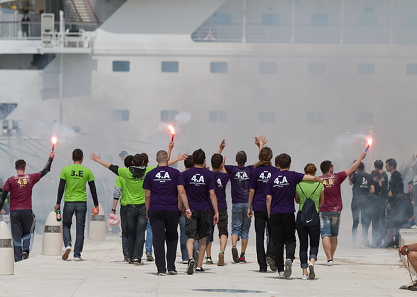 Ludijada zadarskih maturanata 2013, Foto: Leo Banić
