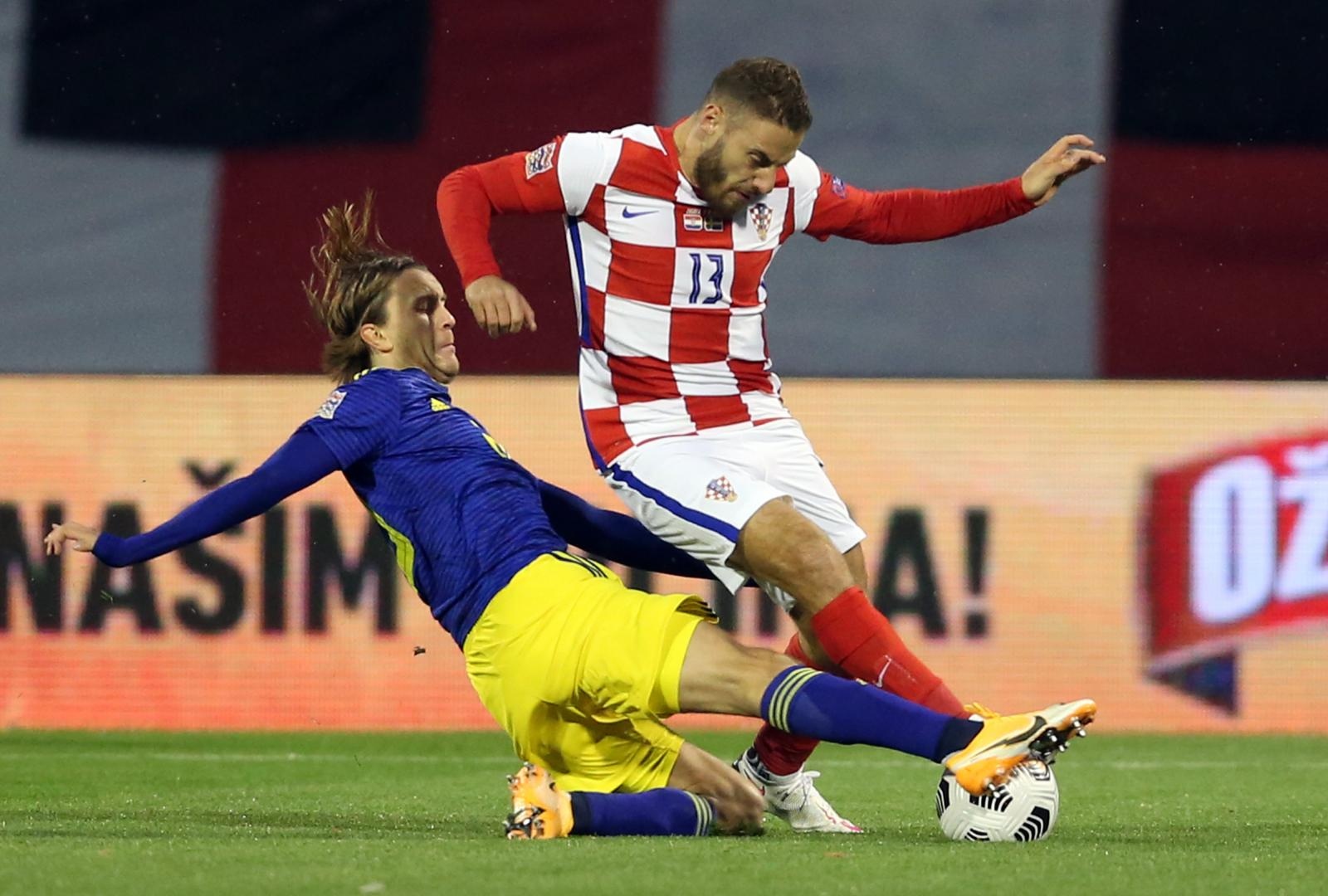 Liga nacija: Hrvatska – Švedska Liga nacija: Hrvatska – Švedska