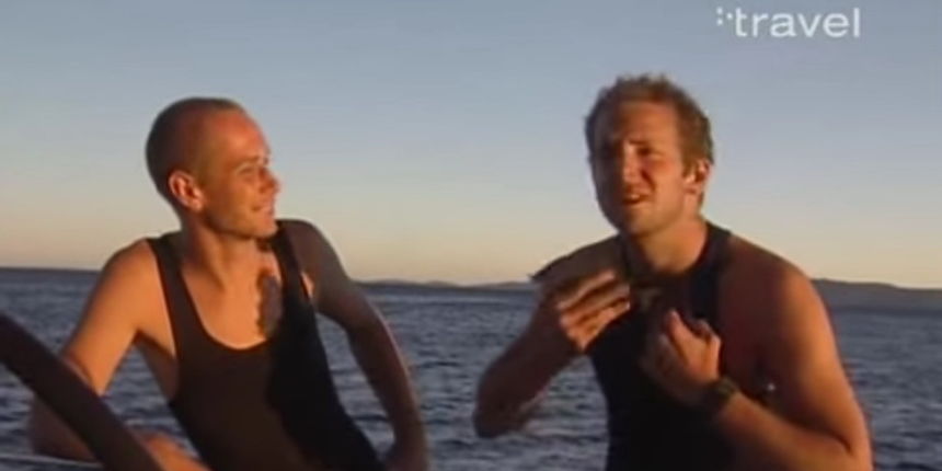 Bradley Cooper, Sailing Croatian Coast Bradley Cooper, Sailing Croatian Coast