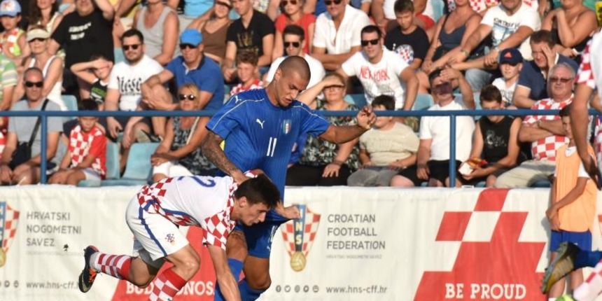 Stadion Stanovi: Prijateljska utakmica između U19 reprezentacija Hrvatske i Italije Stadion Stanovi: Prijateljska utakmica između U19 reprezentacija Hrvatske i Italije