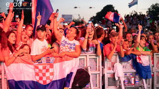 Veličanstven doček četvorice zadarskih Vatrenih Veličanstven doček četvorice zadarskih Vatrenih