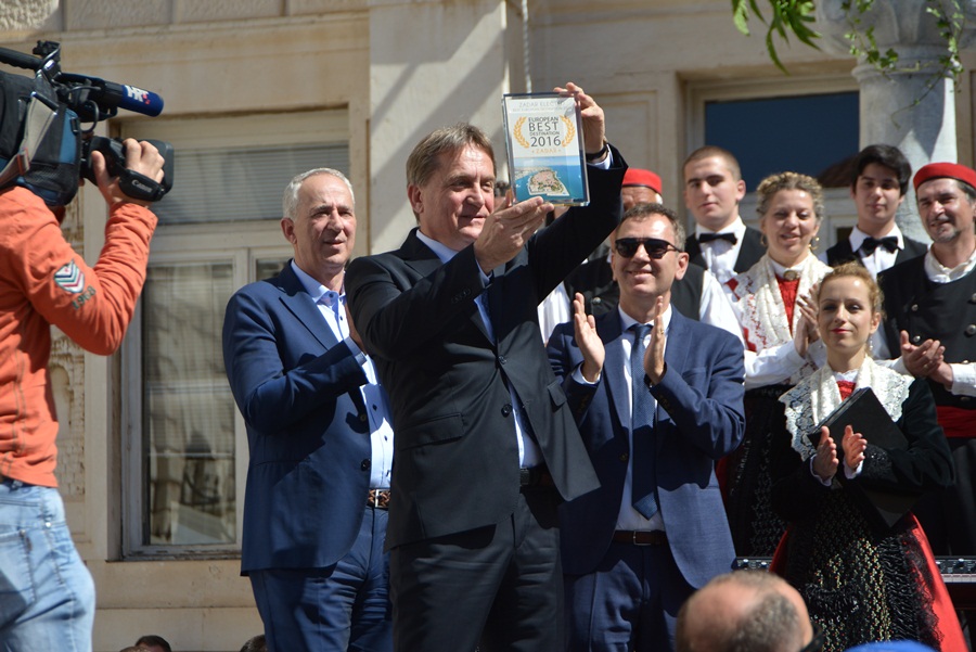 Slavlje povodom dodjele priznanja European Best Destination 2016.
