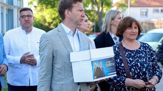 Predaja županijske liste HDZ-a i kandidat za župana Josip Bilaver Predaja županijske liste HDZ-a i kandidat za župana Josip Bilaver