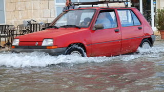 Plima u Starom Gradu na Hvaru 9. studenog 2010, Foto: Petar Botteri