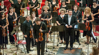 55. Glazbene večeri u Sv. Donatu: Koncert Zadarskog komornog orkestra i Romana Simovića, foto: Željko Karavida 55. Glazbene večeri u Sv. Donatu: Koncert Zadarskog komornog orkestra i Romana Simovića, foto: Željko Karavida