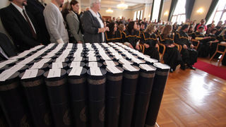 Promocija diplomiranih studenata, 7. ožujka 2009. (foto: Marin Gospić)