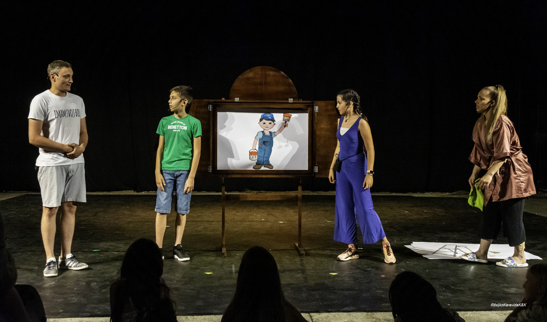 Gesta na Kapetanskom: Premijera predstave Pila naopako