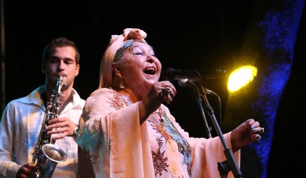 Kraljica romske glazbe Esma Redzepova nastupila je prve veceri manifestacije San sustipanske noci, na njezinom prvom koncertu u Dalmaciji nakon vise od 35 godina. Photo: Ivo Cagalj/PIXSELL