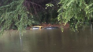 Poplava u bivšoj vojarni Franka Lisice