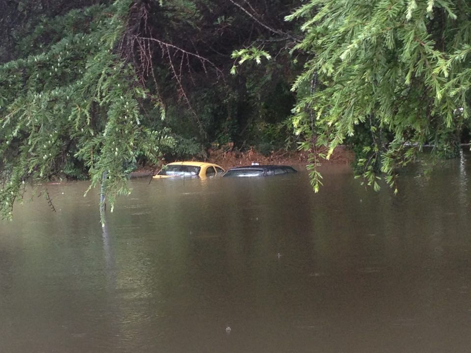 Poplava u bivšoj vojarni Franka Lisice