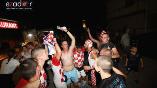 Bibinje: Navijanje za Vatrene i fešta nakon pobjede nad Rusijom